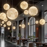 Nordic Art Resin Sphere Pendant Light